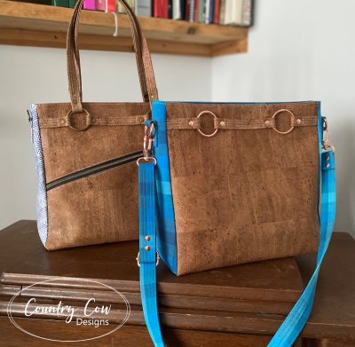 Lomexa Handbag - Sewing Pattern by Country Cow Designs