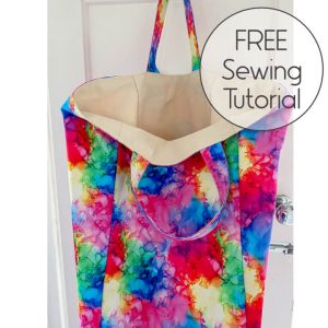 Free Laundry Bag Sewing Tutorial