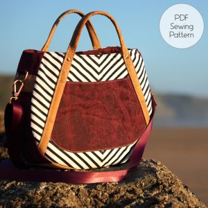 Yasmota Handbag Sewing Pattern by Country Cow Designs