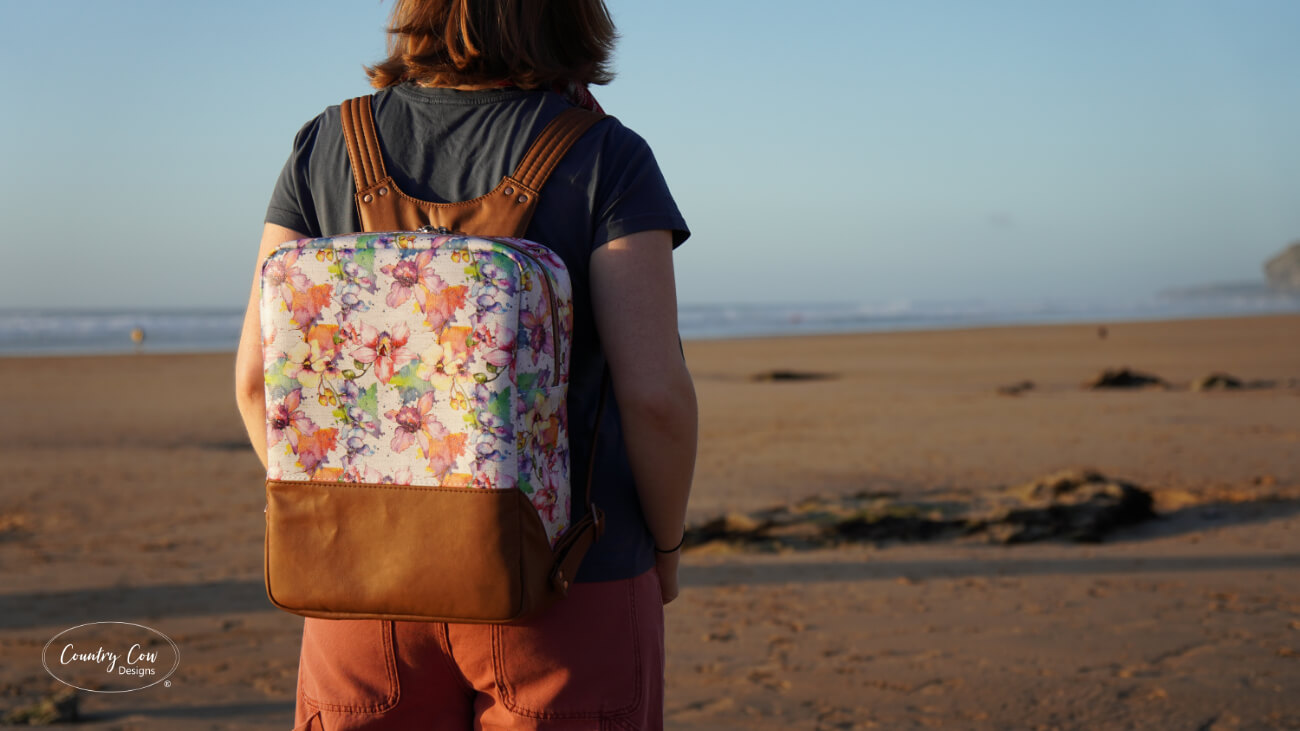 Stabilized Backpack Stabilisers for Bag Making - Country Cow Designs Blog