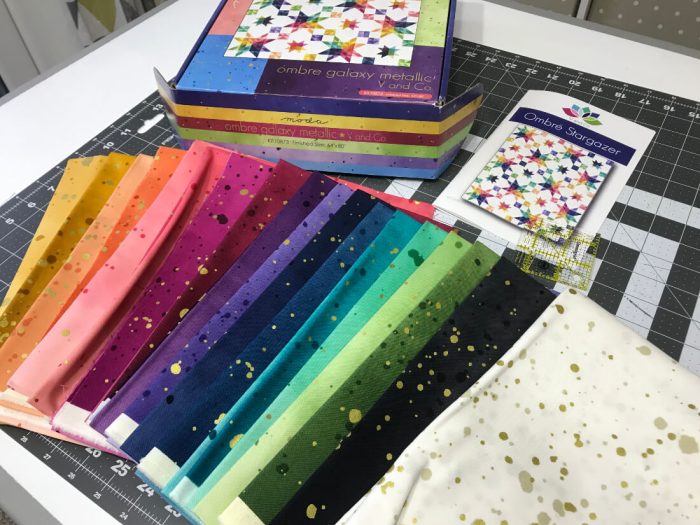 Ombre Stargazer Quilt Kit