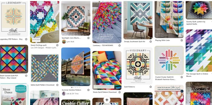 Pinterest Board - Quilt Patterns I'd Like to Try