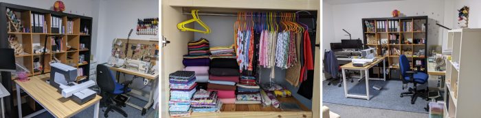Sewing room ideas from Tracey of Crafty Little Sew'n'So