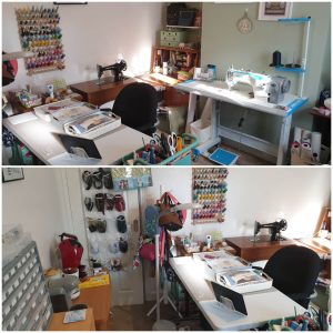 Sewing room ideas from Hazel