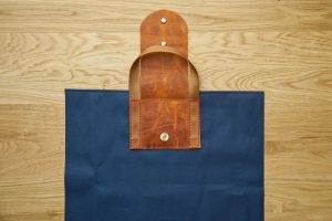 Make your own roll-up shopping bag.