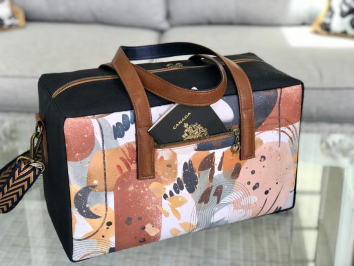 Travel Light Duffel Bag made by Lakeside Saks