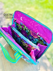 Deskasow Organiser Bag made by Quilting Elissa