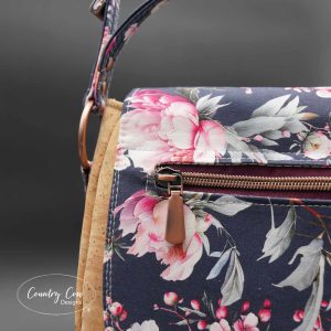 Meridias Crossbody Bag with Water Resistant Cotton Canvas
