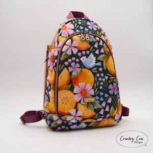 Birds & Oranges Two Faced Backpack