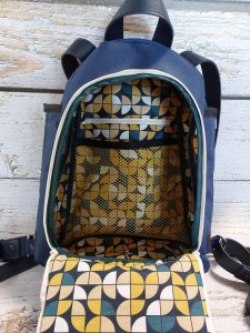 Two Faced Backpack made by Sabine