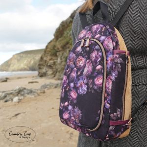 Two Faced Reversible Backpack Sewing Pattern by Country Cow Designs