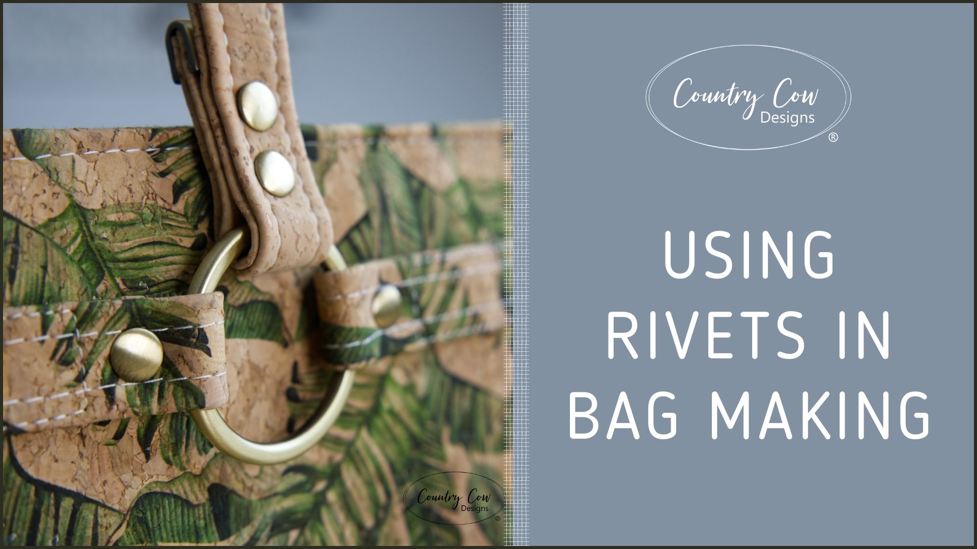 Using Rivets in Your Bag Making