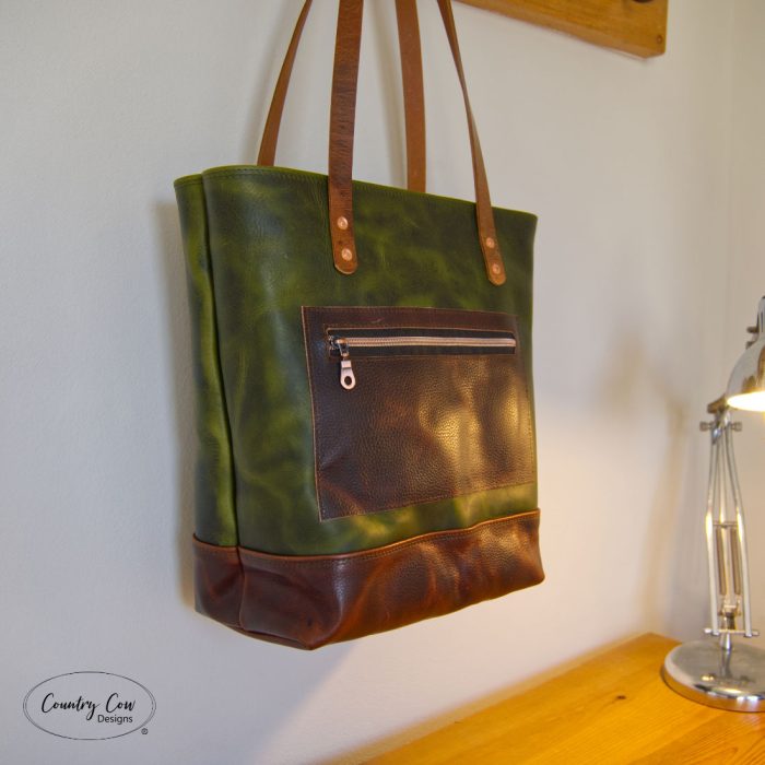 Leather Industrial Tote
