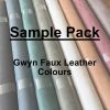 Colour Samples of Gwyn Faux Leather