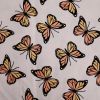 Peach Butterflies - Canvas