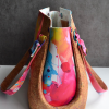 Bright Splatter Vinyl on a finished bag