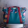 Printed Vinyl 1/2m Pre-cut - Blue Floral