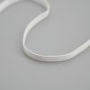 Flat Braided White Elastic 9mm (3/8")