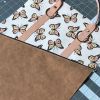 Peach Butterflies - Canvas