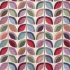 Rainbow Stem Leaves - Luxury Weight Tapestry Fabric