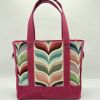 Rainbow Hugging Leaves - Luxury Weight Tapestry Fabric