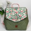 Blush & Green Floral - Canvas