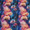 Printed Vinyl 1/2m Pre-Cut - Falling Flowers