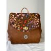 Brown Spring Floral - Canvas