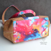Bright Splatter Vinyl on a finished bag