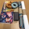 A box of materials for bag making
