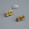 IMPERFECT 18mm Brass Magnetic Snaps