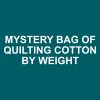 Bag of Mystery Quilting Cotton Offcuts - 900g (up to 5m worth)