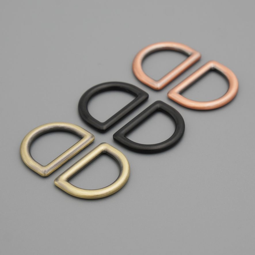 small metal d-rings for bag making
