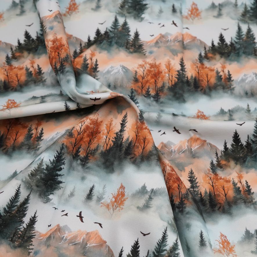 Printed Vinyl 1/2m Pre-Cut - Autumn Breeze