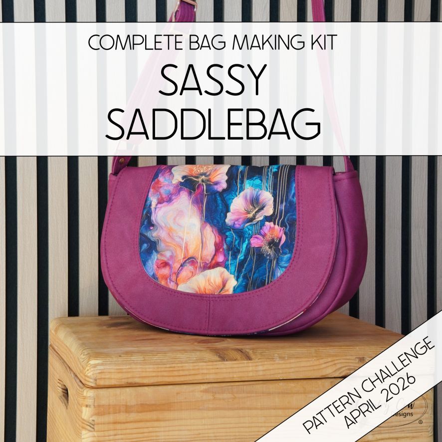 April Pattern Challenge - Sassy Saddlebag - Makers Kit