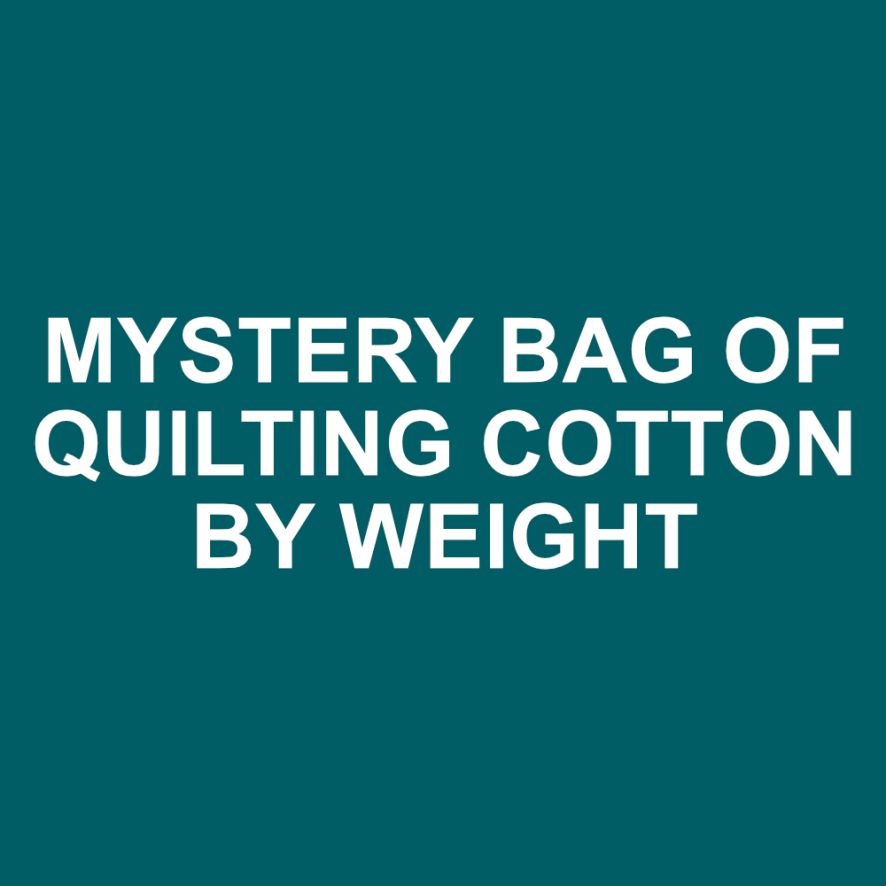 Bag of Mystery Quilting Cotton Offcuts - 900g (up to 5m worth)
