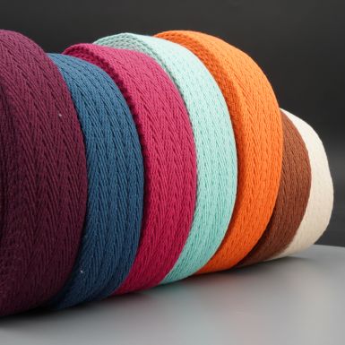 Cotton Webbing in various colours