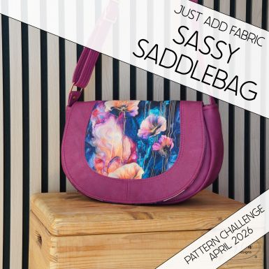 The Sassy Saddlebag - "Just Add Fabric" Kit
