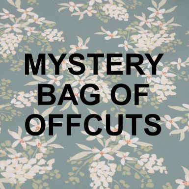 MYSTERY Bag of Offcuts (full width) - Printed Water Resistant Cotton Canvas