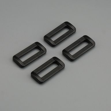 25mm (1") PLASTIC Rectangle Rings