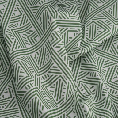 Green Geometrics - Canvas