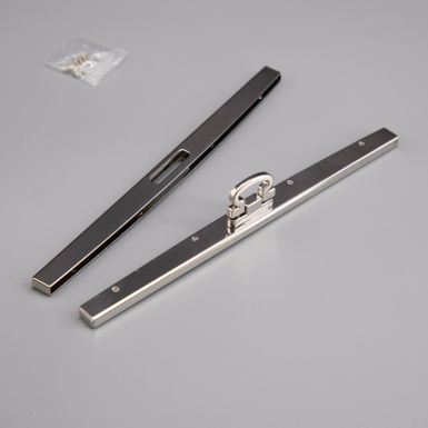 7 1/2" (19cm) Metal Wallet Clasp Frame - Various Colours