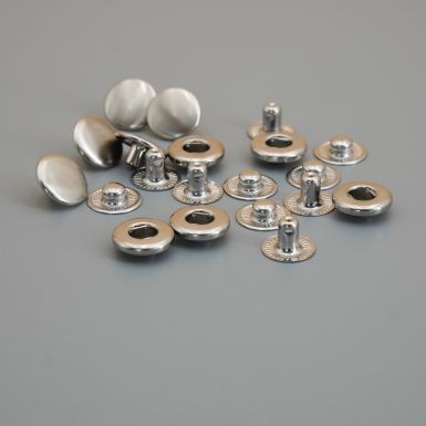 15mm Press Studs - Various Colours