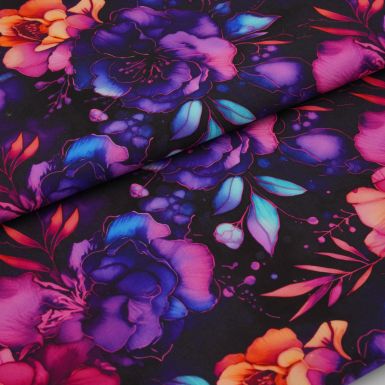 PRE-ORDER Purple Floral - Canvas