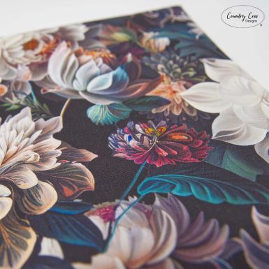 PRE-ORDER Dark Florals - Canvas