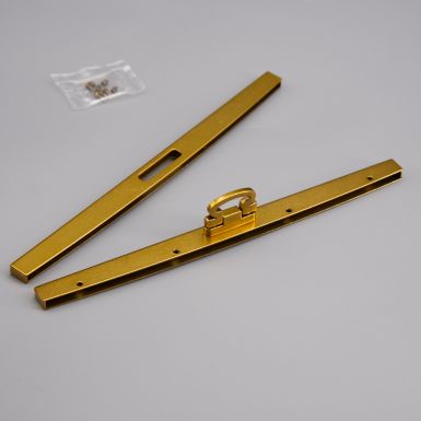 7 1/2" (19cm) Metal Wallet Clasp Frame - Various Colours