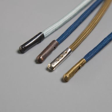 Crushable paracord end caps in various colours