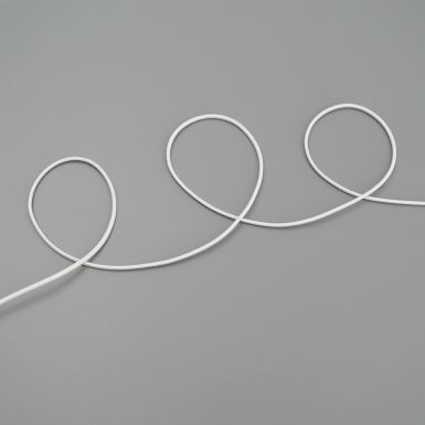 White Elastic Cord