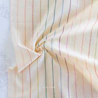 Skinny Stripe in Dark Rainbow