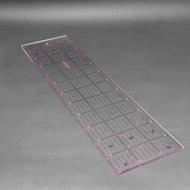 Metric quilting ruler